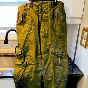 Green Cargo Pants